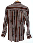 Vtg 1950s Pearl Snap Embroidered Cowboy Shirt Miller Western Wear Denver Mens S