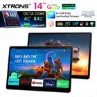 2pcs 14 Inch Car Headrest Monitor Android 13 Backseat Video Screen For Suv Mpv