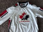Rare Nike Team Canada Iihf Olympic Juniors Xl White Hockey Jersey 