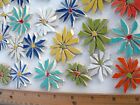 23 Mix Color Daisy Mosaic Tile Set Broken Cut China Plate Tiles