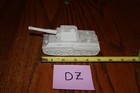 Vintage Marx Battleground Light Gray German  351 Army Tank Dz - Mpc  Timmee
