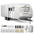 600d Oxford Fabric Rv Cover 20-22ft Travel Trailer Cover  6 Layers Breathable