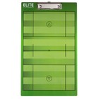Elite Clipboards Double Sided Dry Erase Coach Lacrosse Marker Board With Marker