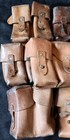 Lot Of 11 Yugoslavian M59 66 Sks Leather Ammo Pouches - 7 62x39 Balkan War 