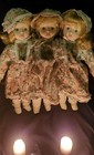 Conjoined Triple Haunted Doll Vessel Trinity Jam Girls Oracle Bound Metaphysical