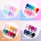 Beetles Gel Polish Set 36 Colors Jelly Shades 45pcs With Base   Top Coat Uv Led