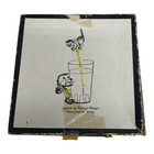 Freund-mayer Gaby Made In England Tea Cocktail Napkins Coasters Puppy Kitty Mcm