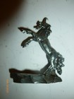 Vintage Ritter Pewter Rearing Unicorn Figurine Miniature Fantasy Sculpture