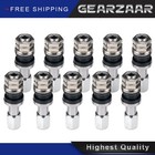 10x Stainless Steel Wheel Tire Valve Stems Hight Pressure Bolt In With    