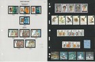 Great Britain Stamp Collection On 6 Pages  1994-1998 Mint Nh Sets  Jfz