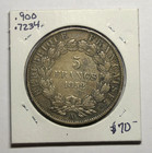 Silver 5 Francs 1852 A Coin Currency Km773 1