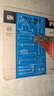 Vtg Newin Flawed Pkg 1960s Marx Pocketools Miniature Try Square Tool  1270 u s a