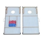 Wooden Cornhole Boards Set 4 X 2    Portable Outdoor Yard Cornhole Game Set Of 2