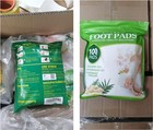 Aosorw 100 Pack Foot Pads  Ginger Oil Bamboo Charcoal Foot Pads  Foot Care Pa   