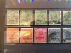Bahrain George V Small Collection Used India Overprints