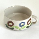 Vintage Retro Boho Floral Soup Coffee Tea Cup Mug Herbal Mcm Cottagecore