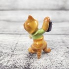 Hagen Renaker Miniature Ceramic Orange Kitten Who Lost Their Mitten Cat  read 