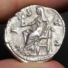 Faustina The Younger Denarius 161ad Ancient Roman Empire Silver Coin Vesta Ii