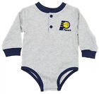Nba Basketball Boys Infants Indiana Pacers Creeper And Pants Set  Grey   Navy