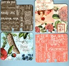 G45 Time To Flourish  24  Memorydex rolodex Cards  12 Tabs  Jan - Dec Handmade