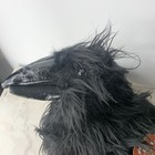 Folkmanis Hand Puppet Raven 2430 Black Bird Crow Plush Stuffed Animal Large 16 