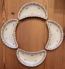 Antique Mercer Bone Dishes Set Of 4 Matching