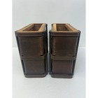 Vintage Wood Singer Sewing Machine Drawers W Brackets Wood Set Of 2 Antique Pair