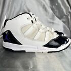 Nike Air Jordan Max Aura Shoes Youth 2 5y White High Top Basketball Aq9216-121