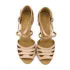Latin Dance Shoes Women Performance Ballroom Tango Indoor High Heeled Sandals