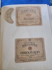 Scrapbook Of 150  Vintage Wine Labels Many International Huge Collection