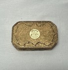 Vintage Estee Lauder Solid Perfume Youth Dew Regency Compact Red Gold