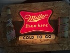 Vintage 1950   s   1960   s Miller High Life Lighted Beer Sign