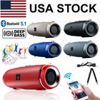 Bluetooth 5 1 Speaker Wireless Waterproof Outdoor Stereo Loud Bass Usb tf Strap