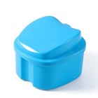 Dental Denture Bath Box Case Carrier Denture False Teeth Storage Mouthguard Box