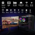 Stgaubron Gaming Pc Desktop rx580 16g  I7 Upto3 9g 16gram 512gssd wifi  Bt w10h
