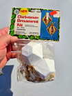 Holiday Industries 4042 Diamond Makes 2 Vtg Sequin Bead Christmas Ornament Kit