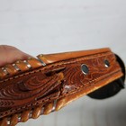 Vtg Mary Kay Western Style Belt Buckle Texas Dallas Seminar Cowboy Culture Sz 34