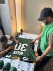 Ahman Green Signed Autographed Green Bay Packers Jersey Jsa Coa Packers Hof