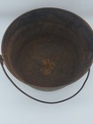 Cast Iron Cookware Bean Pot Kettle Cauldron 3 Leg Round Bottom 8  Tall 10  Diam