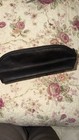 Morphe Black Makeup Bag Cosmetic Pouch Zip Closure Textured Travel Organizer