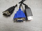 Genuine Hp 416003-001 Kvm Dongle Vga Serial Usb Db9 Server Suv Cable Adapter