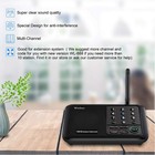 Black Intercoms 6 Pack Wuloo 5280ft Range 10 Channel 3 Code