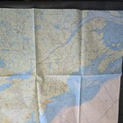 Jet Navigation Planning Chart Map Jnc-45 1976 N Atlantic Ocean Air Force Dod