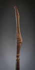 Old Garamat  slit Gong  Drum Beater  Middle Sepik River  Papua New Guinea 