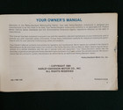Vintage 1986 Harley-davidson Xlh Models Owner s Manual Oem 99466-86