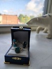 Vintage Native American Navajo Sterling Silver Turquoise Ring Lot- Stamped      