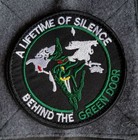 A Lifetime Of Silence Behind The Green Door Tactical Embroidered Hook Patch  01