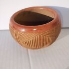Ohkay Owingeh San Juan Pueblo Vintage Redware Pottery Signed By Tomasita Montoya
