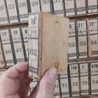 Oak Antique Watchmaker s Watch Repair Parts Cabinet Rare 