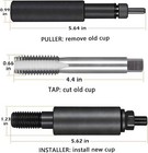 For 6 0l 6 4l Powerstroke Fuel Injector Sleeve cup Remove install Kits For Ford